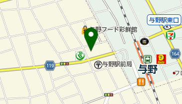 ちよだ鮨与野西口店の地図画像