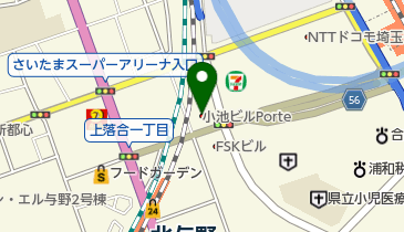 あすか製薬株式会社埼玉営業所の地図画像