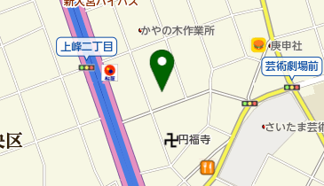 有限会社渡辺建材店上峰営業所の地図画像