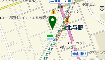 与野都市開発株式会社の地図画像