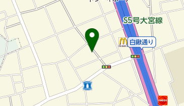 美容室パドックの地図画像
