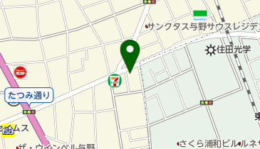 ワンダフロ与野店の地図画像