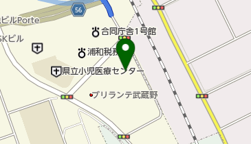 関東管区警察局の地図画像