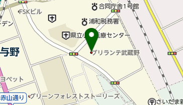 埼玉県 男女共同参画推進センターの地図画像