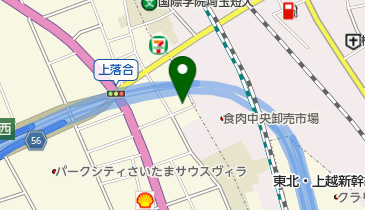 埼玉県 食肉衛生検査センターの地図画像