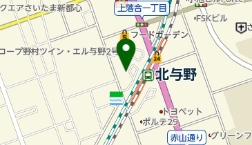 埼玉県 産学連携支援センター埼玉の地図画像