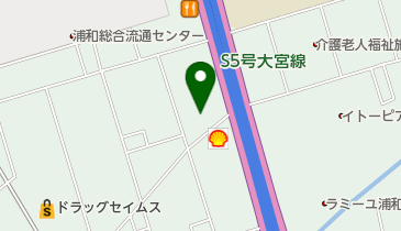 エンゼルフーズ株式会社さいたま支店の地図画像