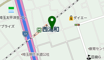 西浦和コンタクトの地図画像