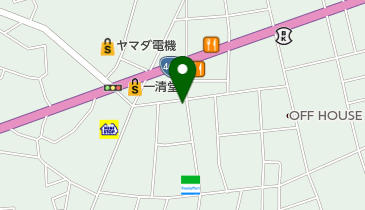 横田整骨院の地図画像
