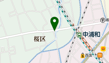 高沼駐輪センターの地図画像