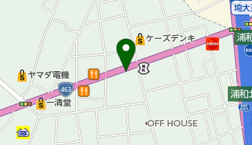 カット・イン・ハットの地図画像