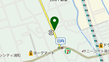 髪処わたなべの地図画像