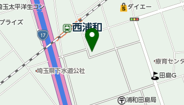 パリー理容室の地図画像