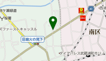 理容スミレの地図画像