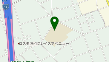 さいたま市役所 中島放課後児童クラブの地図画像