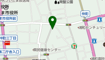 エンドーデンキ仲町店の地図画像