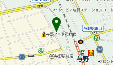 アミティーイングリッシュスクールさいたま与野校の地図画像