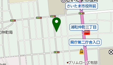 志村金物店の地図画像