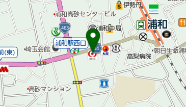 むさし証券株式会社浦和支店の地図画像