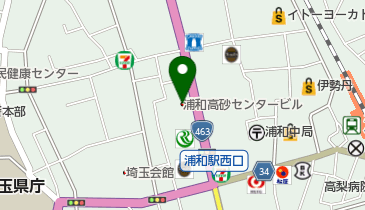 大和証券株式会社 浦和支店の地図画像