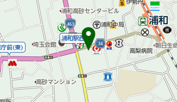 SMBC日興証券株式会社浦和支店の地図画像