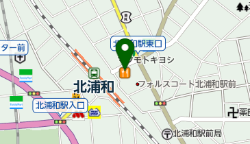 京樽北浦和店の地図画像