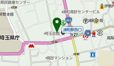 エスティービューティーサロン浦和店の地図画像
