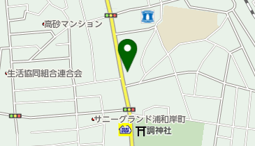 青山茶舗の地図画像