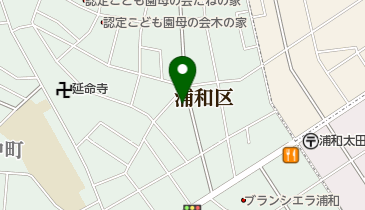 直井動物病院の地図画像