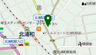 ステップアルファー美容室の地図画像