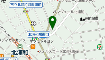 ビューティーサロン虚姫の地図画像