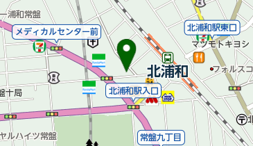 美容室Blue・Blueの地図画像