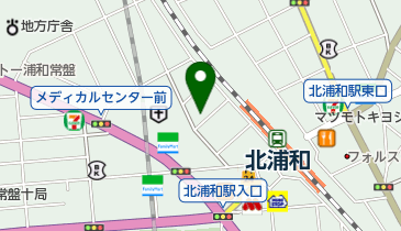 ヘアースタジオタコーの地図画像