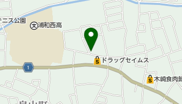 ヘキサ株式会社の地図画像