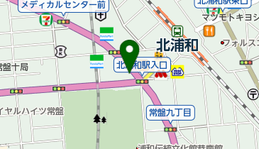 ライブハウス・エアーズの地図画像