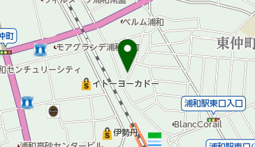 おしゃれサロンなかやまの地図画像