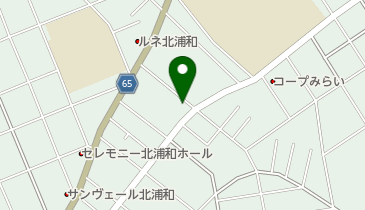 ヘアーサロンサクライの地図画像