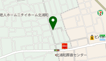 ヘアーサロンシスター大東店の地図画像