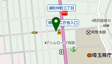 理容オハラの地図画像