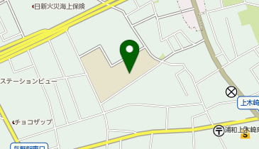 さいたま市役所 上木崎放課後児童クラブの地図画像