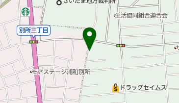 さいたま市役所 教育委員会事務局 学校教育部 教育研究所の地図画像