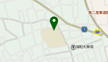 さいたま市役所 大東放課後児童クラブの地図画像