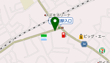 西野三郎商店の地図画像