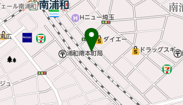 株式会社ミリオン楽器南浦和店の地図画像