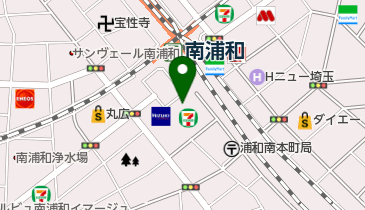株式会社ミニミニ城北南浦和店の地図画像