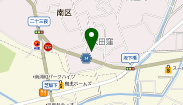 冨美の湯の地図画像