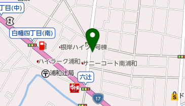 理容クワナの地図画像