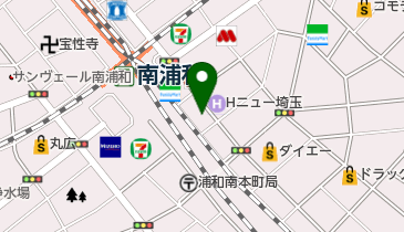 ヘアーサロンユウの地図画像