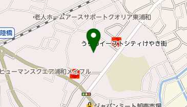 都市再生機構(独立行政法人) うらわイーストシティーけやき街管理サービの地図画像