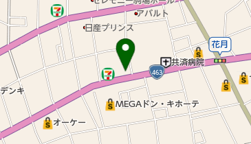 クリーニングオリジナル原山店の地図画像
